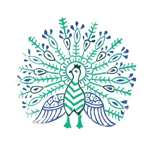 Illustratie van een pauw