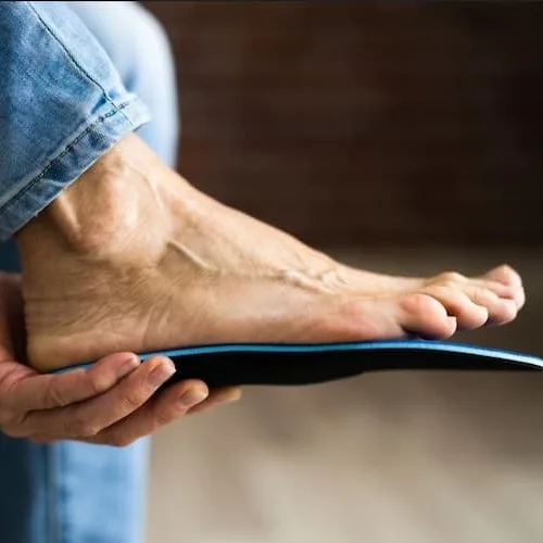 Voeten podoloog meting